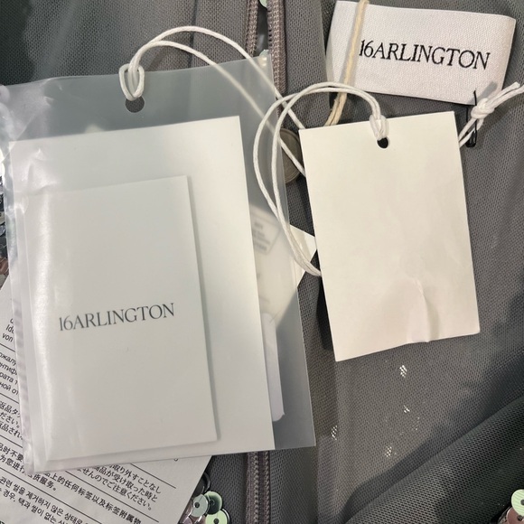 16Arlington Solaria dress mini sequin silver US 10 UK 14 keyhole cocktail NWT - Picture 15 of 16